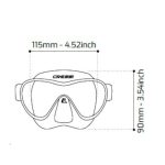 Maska ​​Za Ronjenje Cressi ZS1 - Slika 5